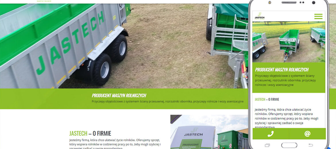 strony dla producentów maszyn rolniczych