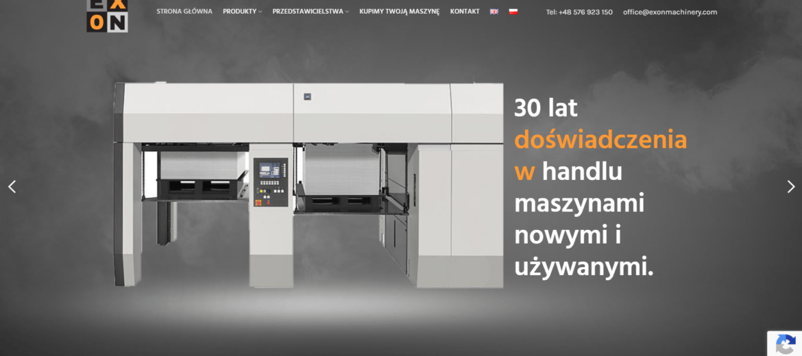 exon machinery strona główna